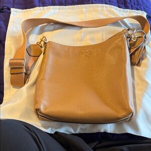 Tory Burch Camel Crossbody Bag